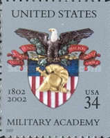 [The 200th Anniversary of the US Military Academy at West Point - Self-Adhesive, type EAI]