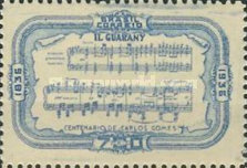 [The 100th Anniversary of the Birth of Antonio Carlos Gomes, 1836-1896, type FL1]