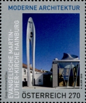 [Modern Architecture - Martin Luther Protestant Church, Hainburg, type DQK]