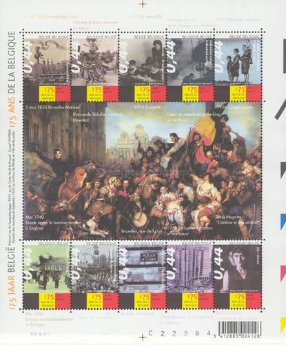 [The 175th Anniversary of Belgium - Historical Events, type ]