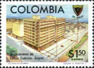 [Airmail - The 90th Anniversary of Society of Colombian Engineers, type AOI]