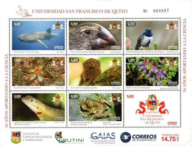 [The 30th Anniversary of the Science Facultiy at Universidad San Francisco de Quito, type ]