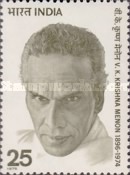 [The 1st Anniversary of the Death of V. K. Krishna Menon (Statesman), type RF]