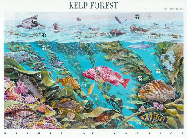 [Nature of America - Kelp Forest - Self-Adhesive Stamps, type ]