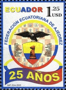 [The 25th Anniversary of Chess Federation, type DAL]