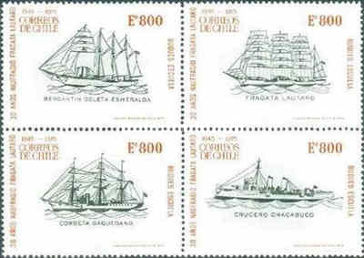 [The 30th Anniversary of Shipwreck of Sail Frigate "Lautaro", type ]