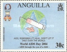 [World AIDS Day 2004, "AIDS through the Eyes of a Child" - Children's Paintings, type AVA]