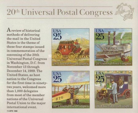 [The 20th Universal Postal Congress - Traditional Mail Delivery, type ]