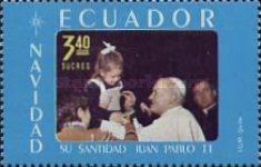[Christmas - Pope John Paul II, type BQY]