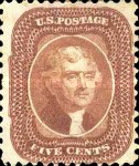 [Reprints of 1857-1860 Issues - White Paper without Gum, type H2]