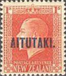 [Stamps of New Zealand Overprinted in Red or Blue, type M7]