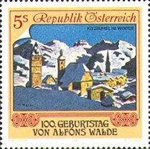 [The 100th Anniversary of the Birth of Alfons Walde, type BGY]