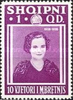 [The 10th Anniversary of the Reign of King Zog I, type BT]