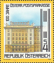 [The 100th Anniversary of the Austrian Postal Savings Bank, type AVU]