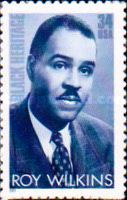 [Black Heritage - Roy Wilkins, 1901-1981 - Self-Adhesive, type DNX]