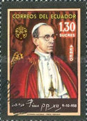 [Airmail - Pope Pius XII Commemoration, 1876-1958, type AJA]