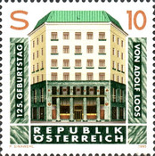 [The 125th Anniversary of the Birth of Adolf Loos, type BMD]
