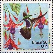 [Spanish and Latin-American Stamp Exhibition "Espamer '96" - Seville, Spain - Hummingbirds, type CXQ]