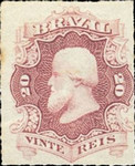 [Emperor Dom Pedro - Rouletted, type F3]