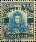 [Airmail - Unissues Stamps Overprinted "Correo Aereo" and Surcharged, type BG3]