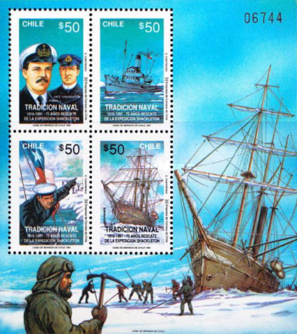 [Naval Tradition - The 75th Anniversary of Pardo's Rescue of Shackleton Expedition, type ]