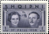 [Wedding of King Zog I & Countess Geraldine Apponyi, type BR]