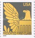 [American Eagle - Self-Adhesive Coil Stamps - Inscription "2005" (25 cents), type EJI20]
