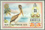 [Overprinted "NEW CONSTITUTION, 1976", type EC1]