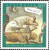 [A Bunyip - Aboriginal Legend, type AVD]