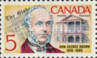 [The 150th Anniversary of the Birth of George Brown - Politician and Journalist, type LY]