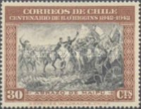 [The 100th Anniversary of the Death of Bernardo O'Higgins, 1778-1842, type EW]