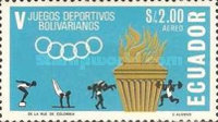 [Airmail - The 5th Bolivar Games - Quito, Ecuador, type APP]