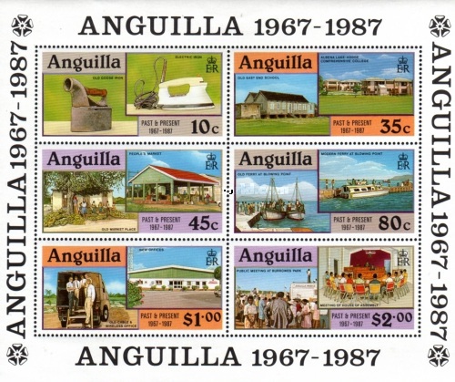 [The 20th Anniversary of the Separation of St. Kitts and Nevis, type ]