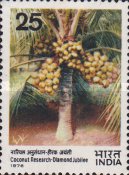 [Diamond Jubilee of Coconut Research, type TD]