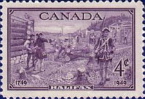 [The 200th Anniversary of the Founding of Halifax, type EI]