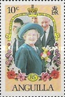 [The 85th Anniversary of the Birth of Queen Mother Elizabeth, type XU]