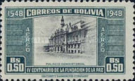 [Airmail - The 400th Anniversary of the Founding of La Paz, type FR1]