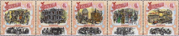 [The 200th Anniversary of the Colonization of Australia, type ]