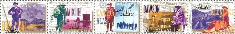 [The 100th Anniversary of the Yukon Gold Rush, type ]