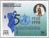 [The 50th Anniversary of W.H.O., type NP2]