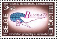 [Stamp Exhibition "Belgica 72", type AON]