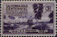 [The 100th Anniversary of the California Gold Rush, type PS]
