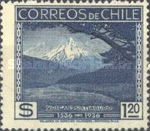 [The 400th Anniversary of Discovery of Chile, type CQ]