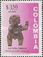 [Airmail - Inauguration of Museum of Pre-Colombian Antiques, Bogota, type AKS]