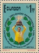 [Airmail - Jorge Delgado Panchana Commemoration, type BIA]