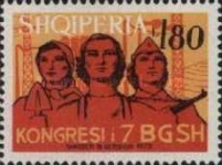 [Congress of Albanian Women's Unions, type XHB]