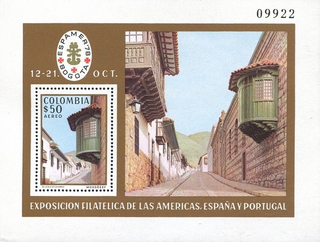 [Airmail - National Stamp Exhibition "ESPAMER '78" - Bogota, Colombia, type ]