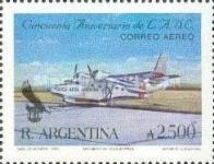 [Airmail - The 50th Anniversary of LADE, Airline, type BOW]