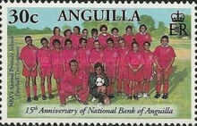 [The 15th Anniversary of the National Bank of Anguilla, type APS]