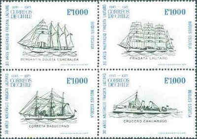 [The 30th Anniversary of Shipwreck of Sail Frigate "Lautaro", type ]